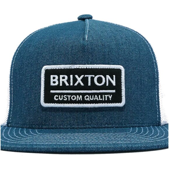 Brixton Palmer Proper Denim Trucker Hat - Picture 3 of 3